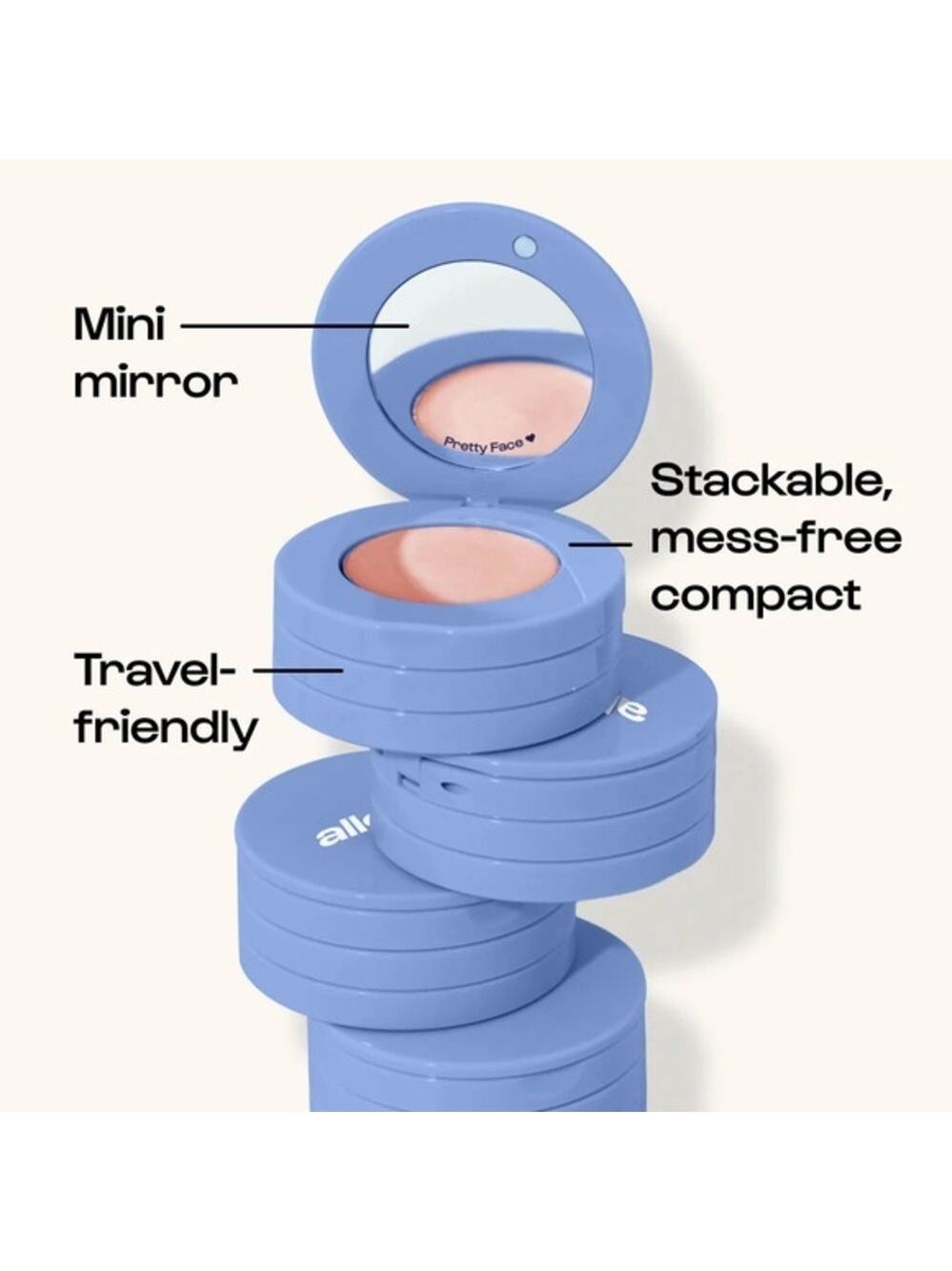 Alleyoop Stack the Odds Cheek Trio in Sassy Pants